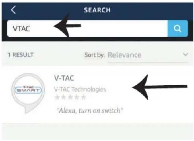 V-TAC VT-5147 - ALEXA SETTINGS - 5