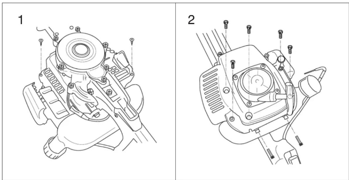 Maruyama H23DL - AILETTES DE REFROIDISSEMENT DU CYLINDRE - 1