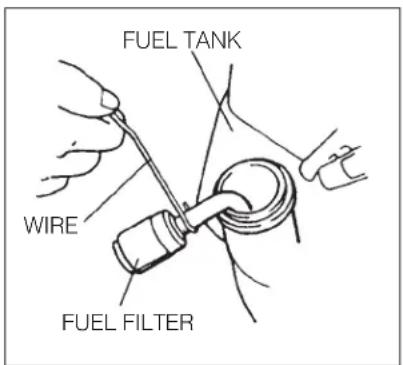 Maruyama H23DL - FUEL FILTER - 1