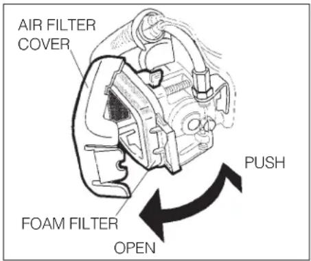 Maruyama H23DL - AIR FILTER - 1