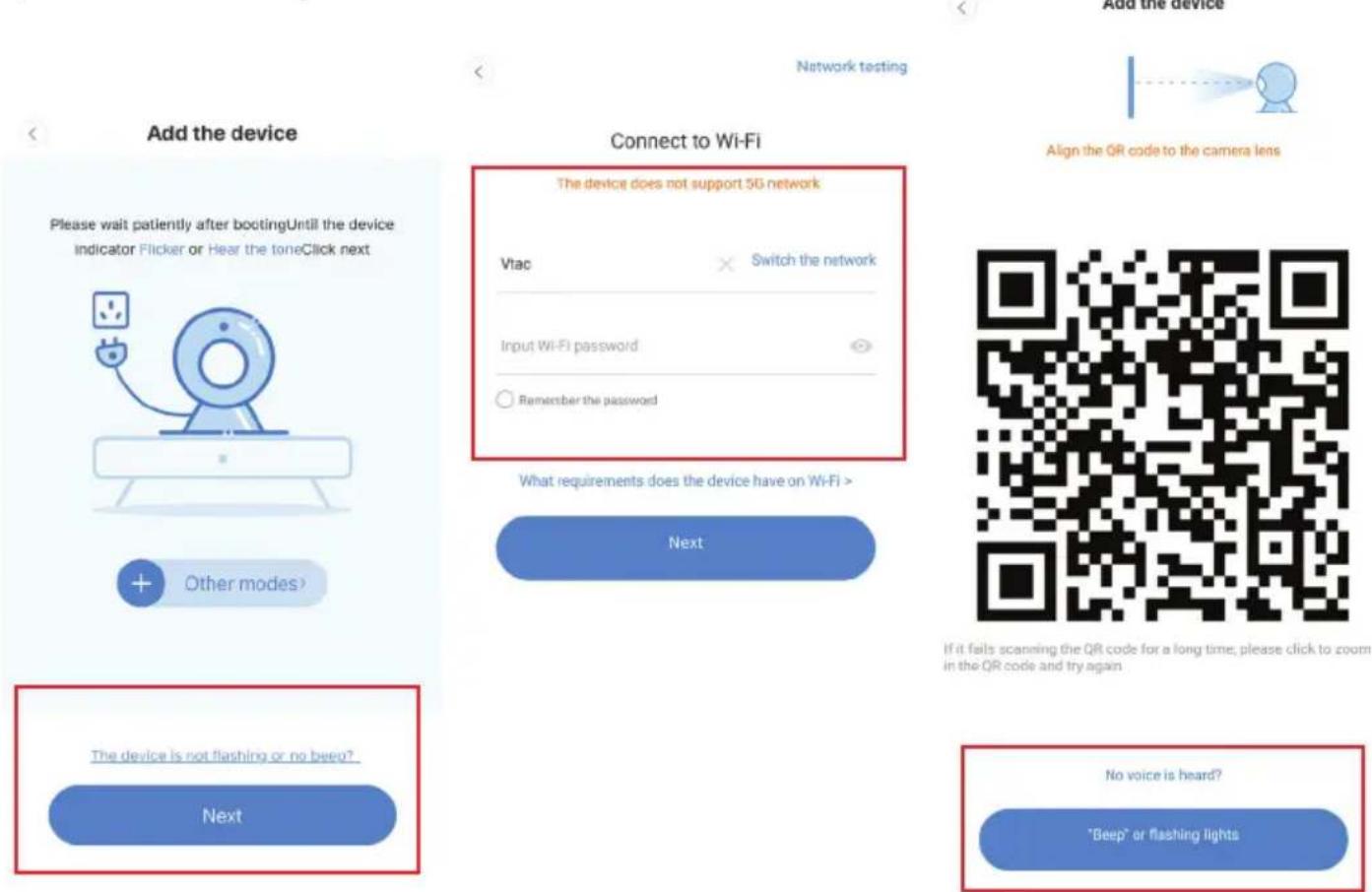 V-TAC VT-5158 - DEVICE ADDING BY SCANNING THE CODE - 1