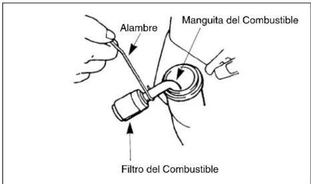 Maruyama E23 - Cambio del Filtro de Combustible - 1