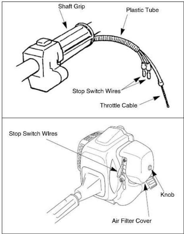 Maruyama E23 - Connecting Stop Switch Wires - 1