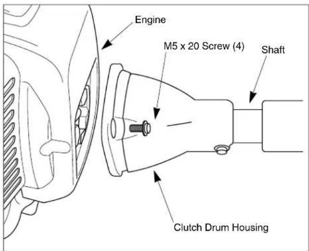 Maruyama E23 - Assembling Engine and Drive Shaft Assembly - 1