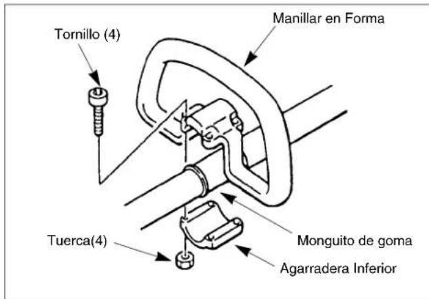 Maruyama E23 - Instalación del manijar en forma - 1