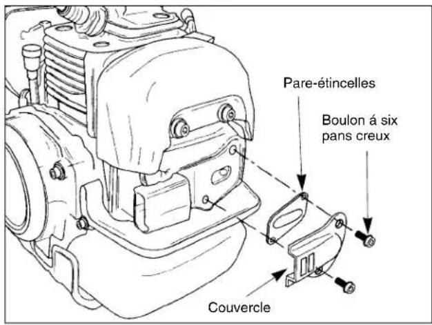 Maruyama E23 - Entretien du pare-étincelles - 1