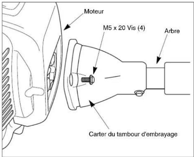 Maruyama E23 - Assemblage du moteur et de l'arbre de transmission - 1