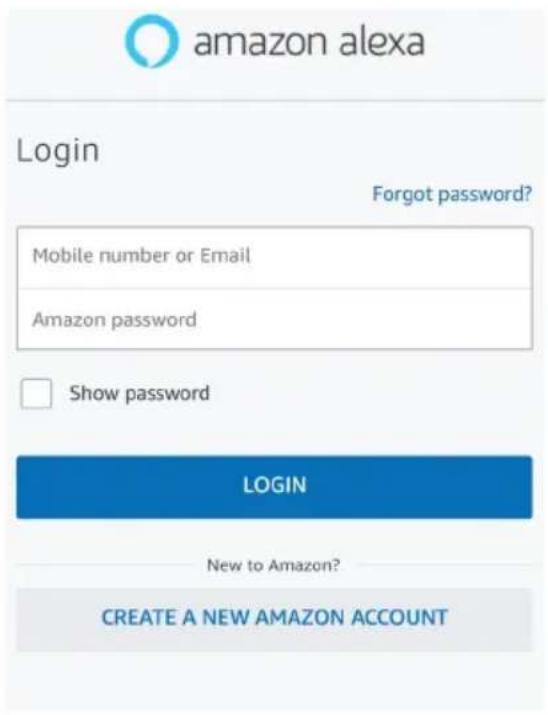 V-TAC VT-5144 - ALEXA SETTINGS - 1