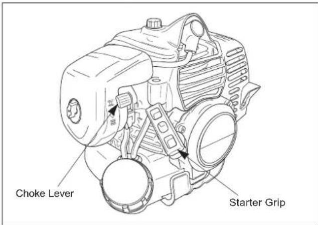 Maruyama E300S - Cold Starting Procedure - 2