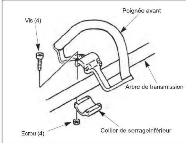 Maruyama E300S - Assemblage du moteur et de l'arbre de transmission - 3