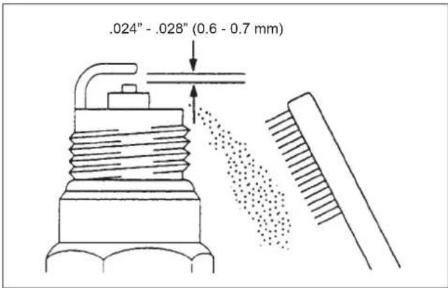 Maruyama E300S - Spark Plug Maintenance - 1