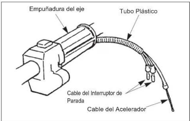 Maruyama E270 - Montaje del motor y el Conjunte eje - 3