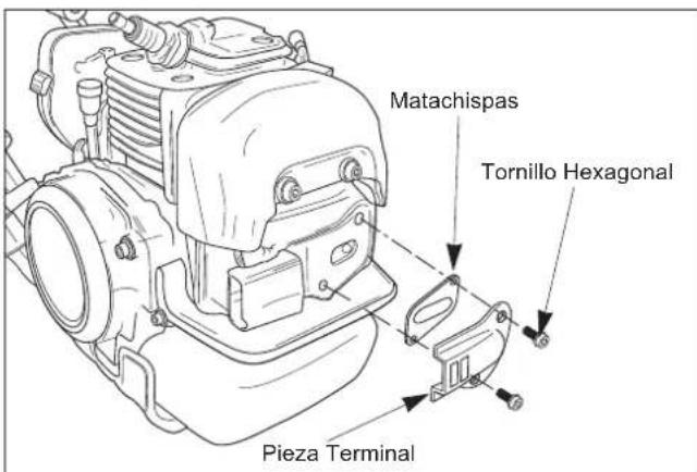 Maruyama E270 - Mantenimiento del matachispas - 1