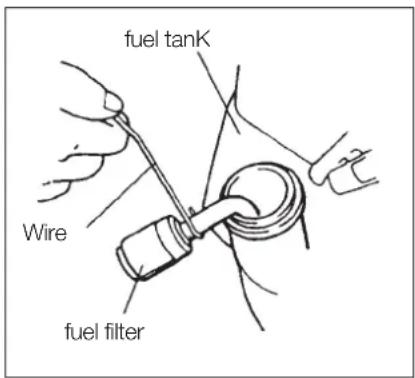 Maruyama BH24G - FUEL FILTER - 1