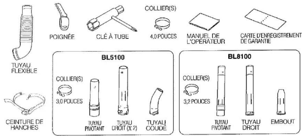Maruyama BL5100 - INSTRUCTIONS DE MONTAGE - 1