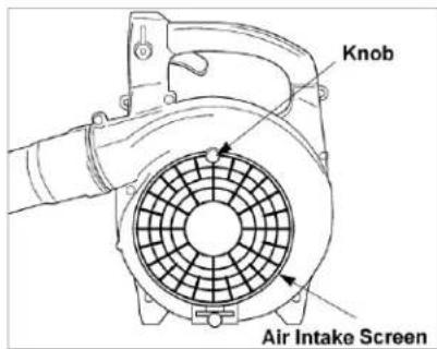 Maruyama BL32 - Air Intake Screen Cleaning - 1