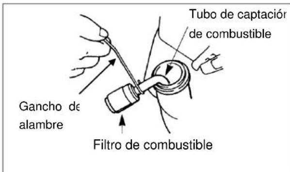 Maruyama BL32 - Sustitución del filtro de combustible - 1
