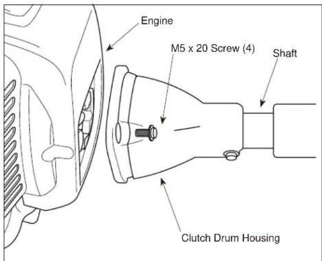 Maruyama E30S - Assembling Engine and Drive Shaft Assembly - 1