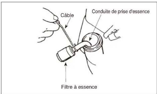 Maruyama E30S - Remplacement du filtre à essence - 1