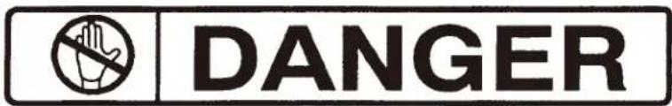 Maruyama E30S - Safety and Instruction Decals - 4