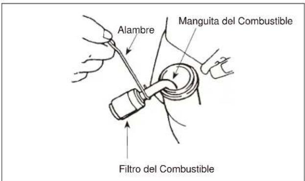 Maruyama E30S - Cambio del Filtro de Combustible - 1