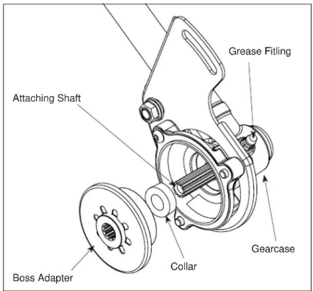 Maruyama E30S - Gearcase Lubrication - 1