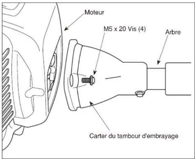 Maruyama E30S - Assemblage du moteur et de l'arbre de transmission - 1