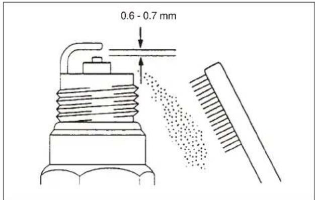 Maruyama E30S - Mantenimiento de la Bujía - 1