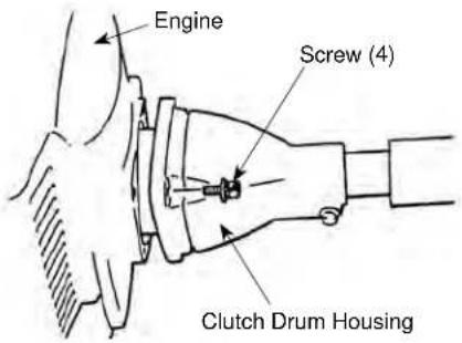 Maruyama EH23DSL - Assembling Engine and Drive Shaft Assembly - 1