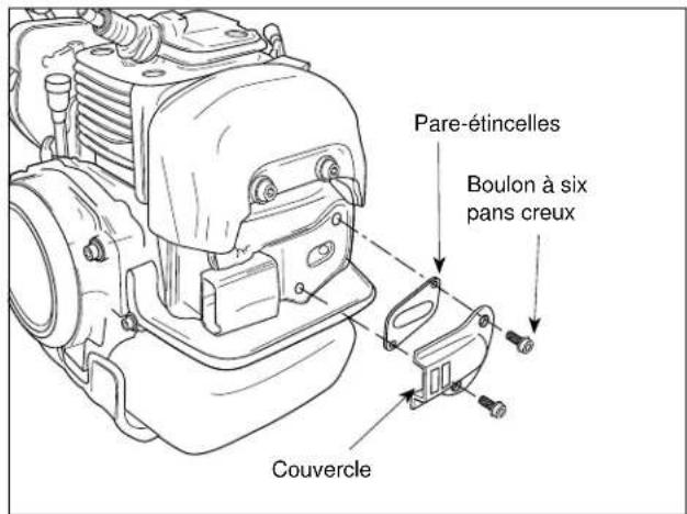 Maruyama EH23DSL - Entretien du pare-étincelles - 1