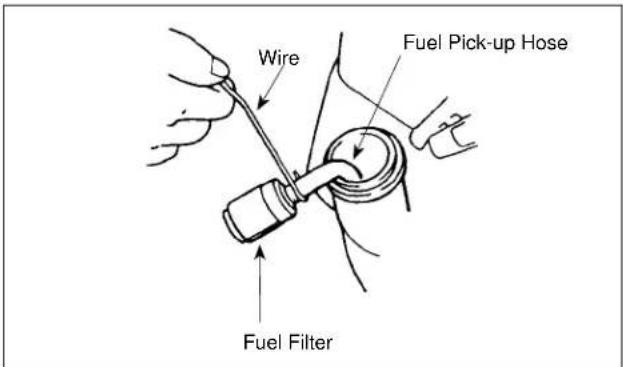 Maruyama EH23DSL - Fuel Filter Replacement - 1