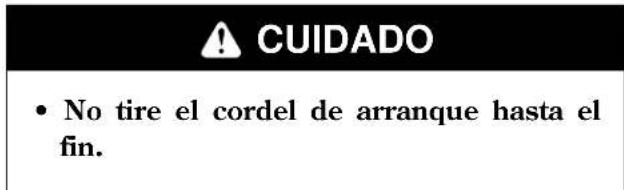 Maruyama EH23DSL - Procedimiento para el Arranque en Frio - 3