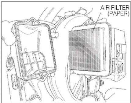 Maruyama BL55SP - AIR FILTER - 1