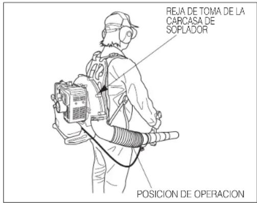 Maruyama BL55SP - OPERACIÓN DE LA SOPLADORA - 1