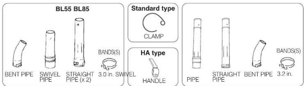 Maruyama BL55SP - ASSEMBLY INSTRUCTIONS - 2