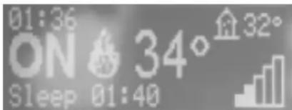 01:36 ON 34° 32° Sleep 01:40