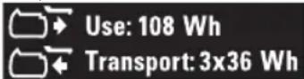 DEWALT DCM561P1S - Transportfunktion: Når - 2