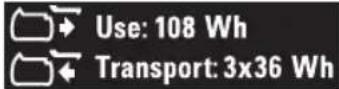 DEWALT DCM561P1S - Transport av FLEXVOLT™ batteriet - 2