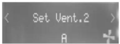 Set Vent.2 A