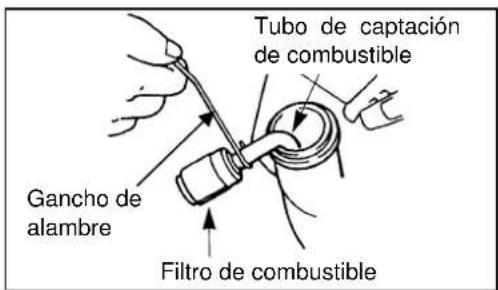 Maruyama BL9000-GT - Sustitución del filtro de combustible - 1
