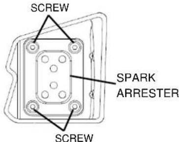 Maruyama BL9000-GT - Spark Arrester Maintenance - 1