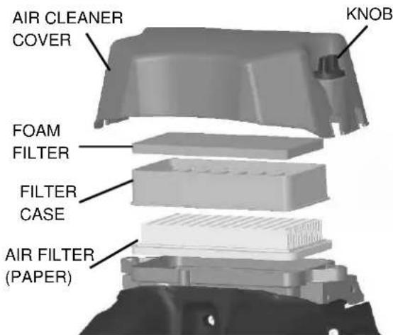 Maruyama BL9000-GT - Air Filter Cleaning - 1