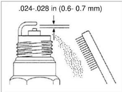 Maruyama BL9000-GT - Mantenimiento de la bujía - 1