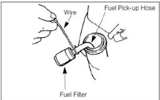 Maruyama BL9000-GT - Fuel Filter Replacement - 1