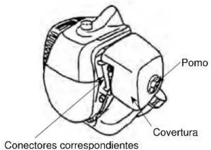 Maruyama EH270D-S - Conexión del cable del acelerador y los cables del interruptor de parada - 2