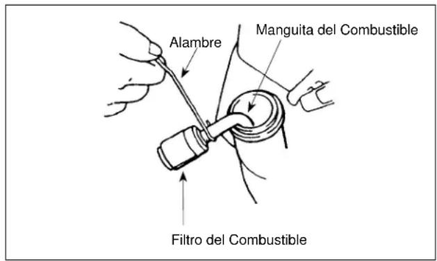 Maruyama EH270D-S - Cambio del Filtro de Combustible - 1