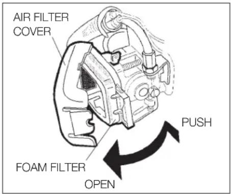 Maruyama H23DR - AIR FILTER - 1