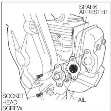 Maruyama H23DR - SPARK ARRESTER - 1