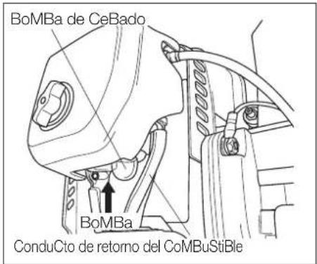 Maruyama H23FL - CÓMO ARRANCAR EL MOTOR (carburador con bomba de cebado) - 1