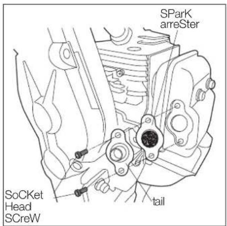 Maruyama H23FL - SPARK ARRESTER - 1